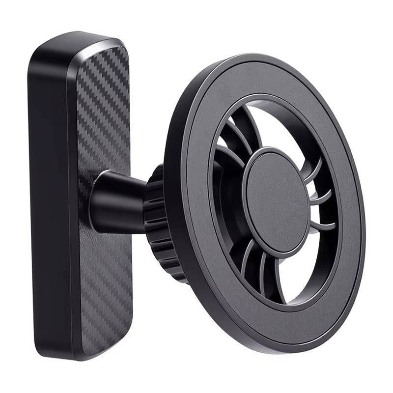 Universal Magnetic Golf Cart Phone Holder No Blocking Swing View 360° Rotation Mount