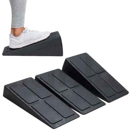 3Pcs/Set Yoga Bricks Squat Wedge Blocks Slant Board Adjustable Non-Slip Foot Stretcher for Exercise Gym Fitness Yoga Accessories