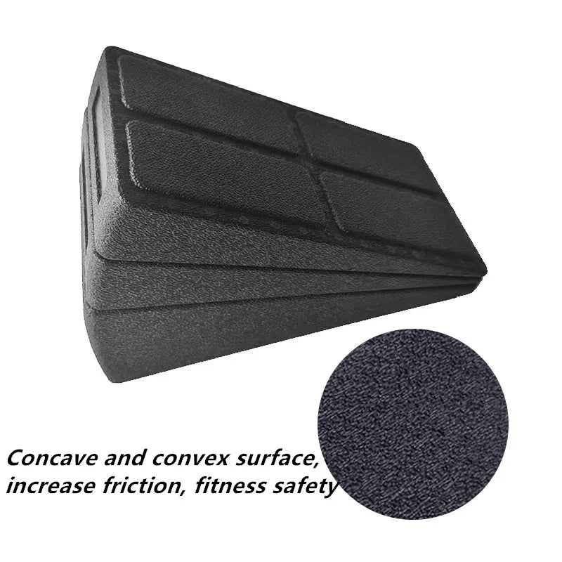 3Pcs/Set Yoga Bricks Squat Wedge Blocks Slant Board Adjustable Non-Slip Foot Stretcher for Exercise Gym Fitness Yoga Accessories