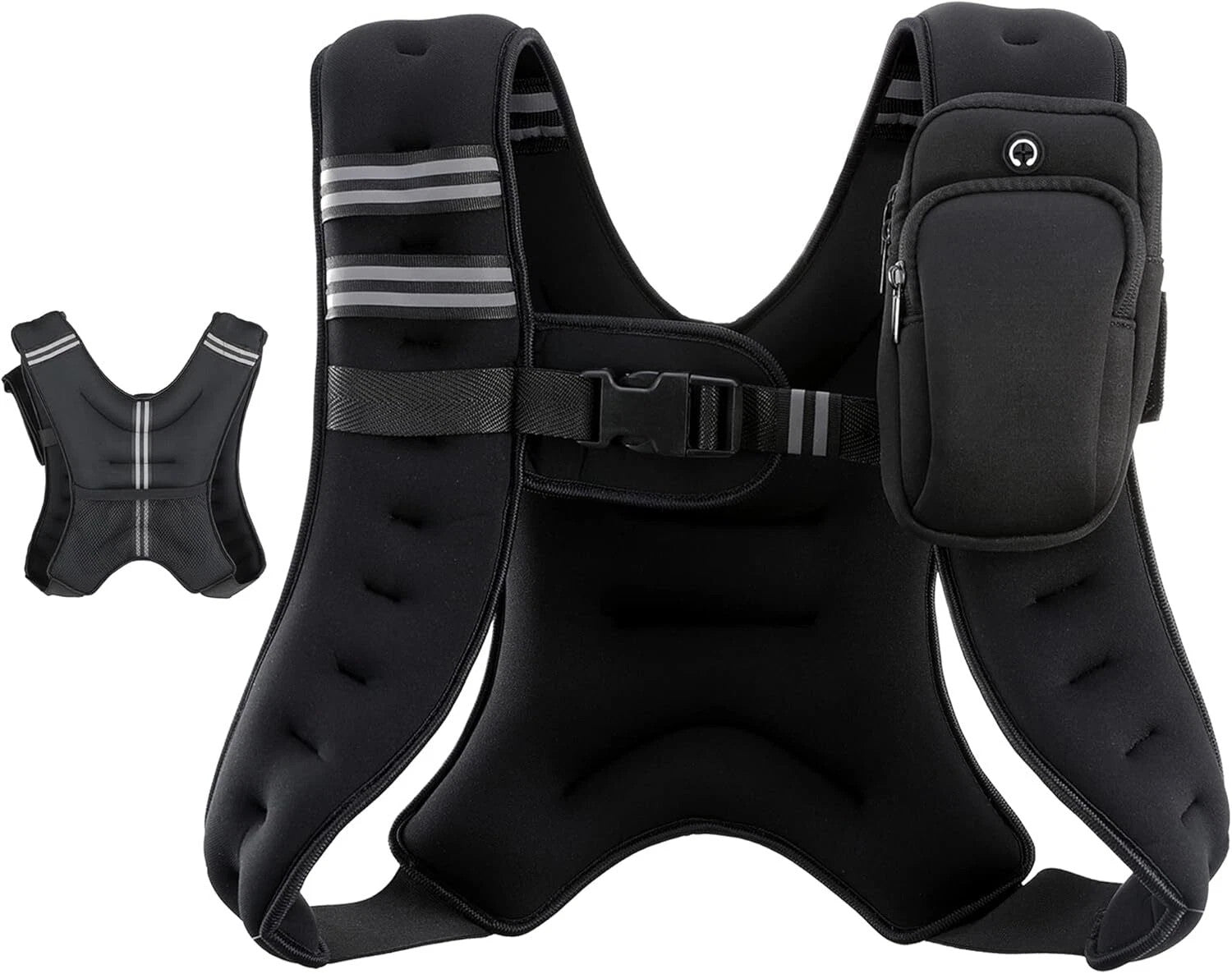 ZELUS Weighted Vest 6Lb/8Lb/12Lb/2