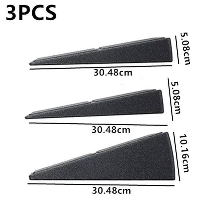 3Pcs/Set Yoga Bricks Squat Wedge Blocks Slant Board Adjustable Non-Slip Foot Stretcher for Exercise Gym Fitness Yoga Accessories