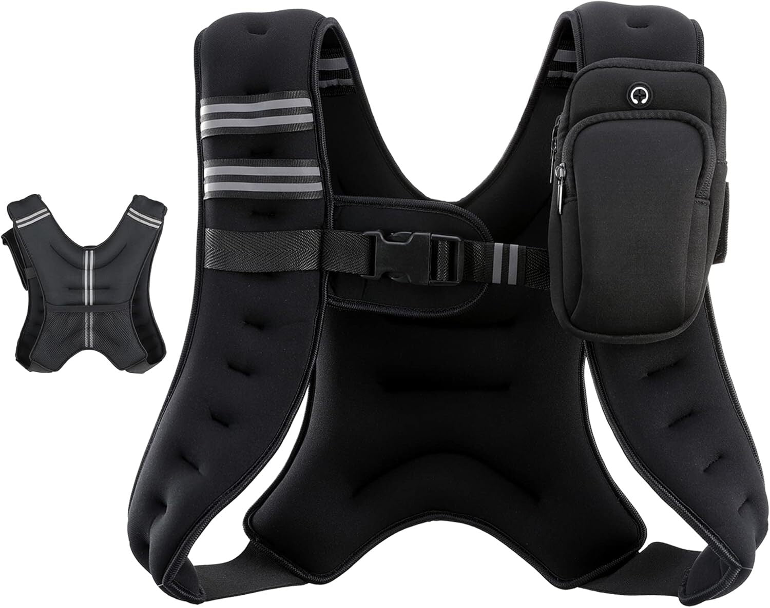 ZELUS Weighted Vest 6Lb/8Lb/12Lb/2